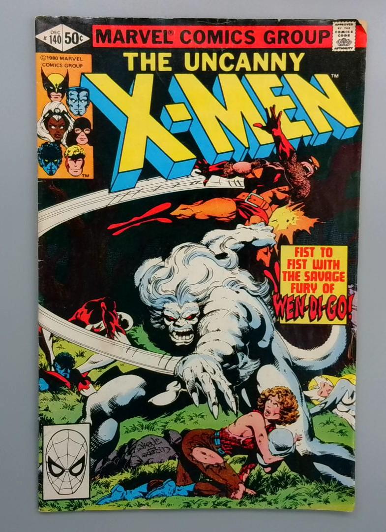 Uncanny X-Men #140, VG Alpha Flight Marvel Comics, 1980