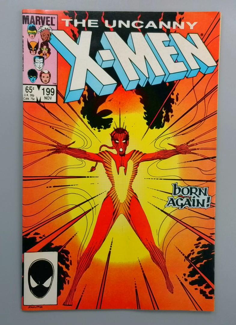 Uncanny X-Men #199, 1st Rachel Summers as Phoenix Marvel, 1985