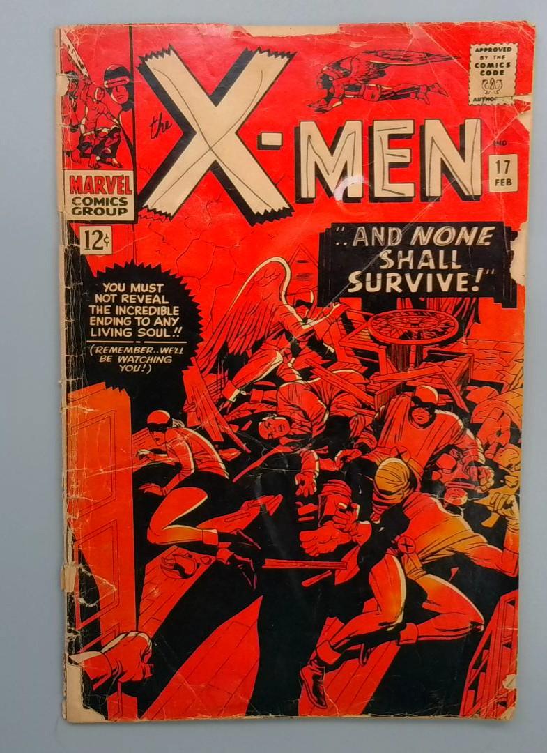 X-Men #17, GD- Magneto Marvel Comics, Feb 1966