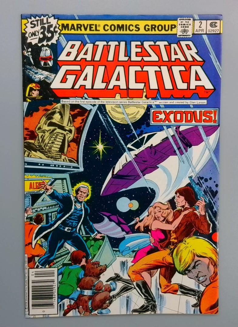 Battlestar Galactica #2, VF/NM, Marvel Comics Group, 1979