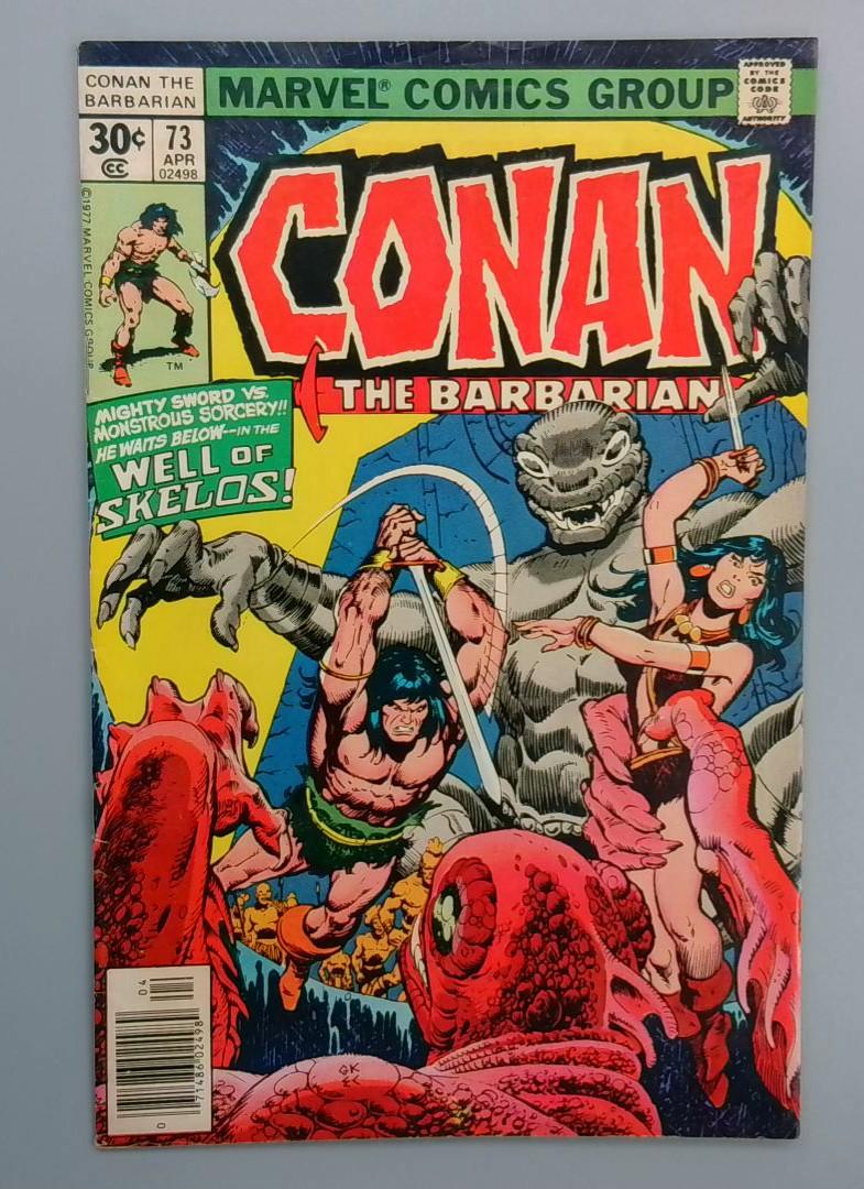 Conan the Barbarian #73, Marvel Comics Group, 1977