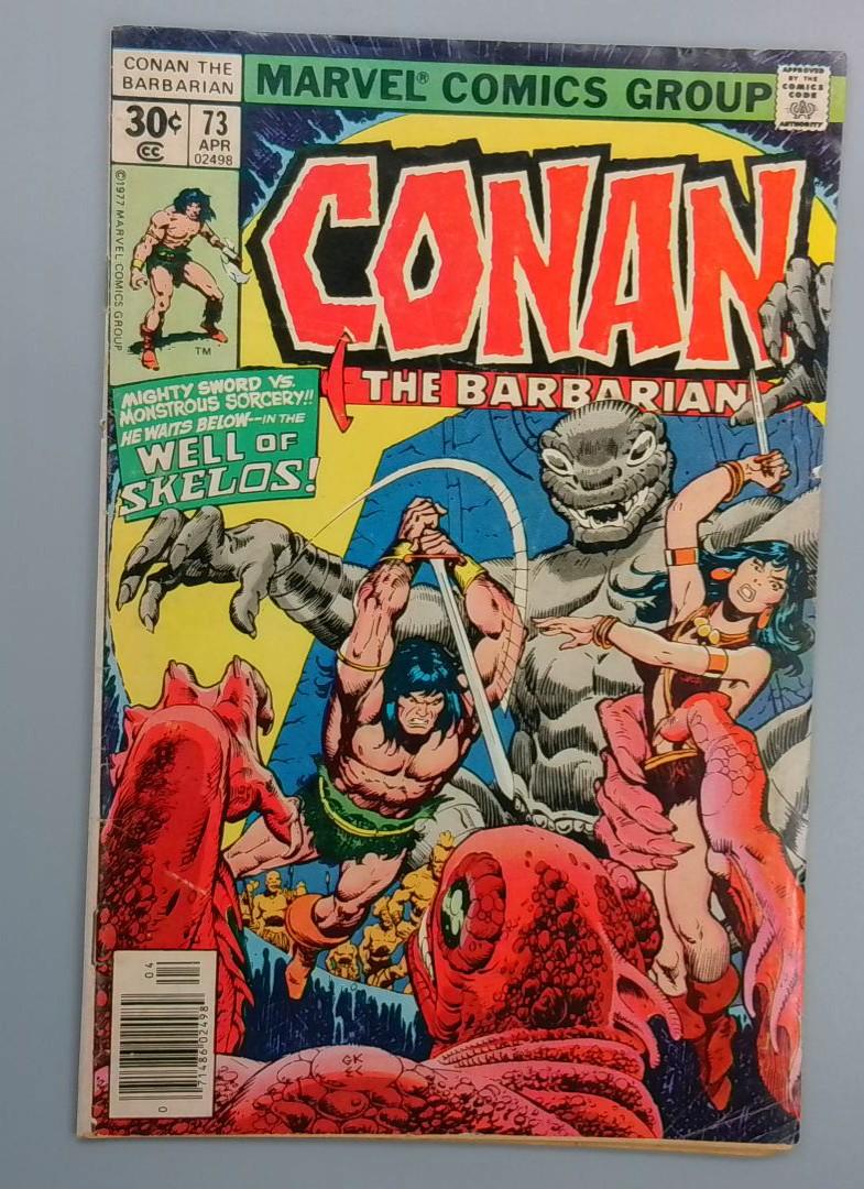 Conan the Barbarian #73, Marvel Comics Group, 1977