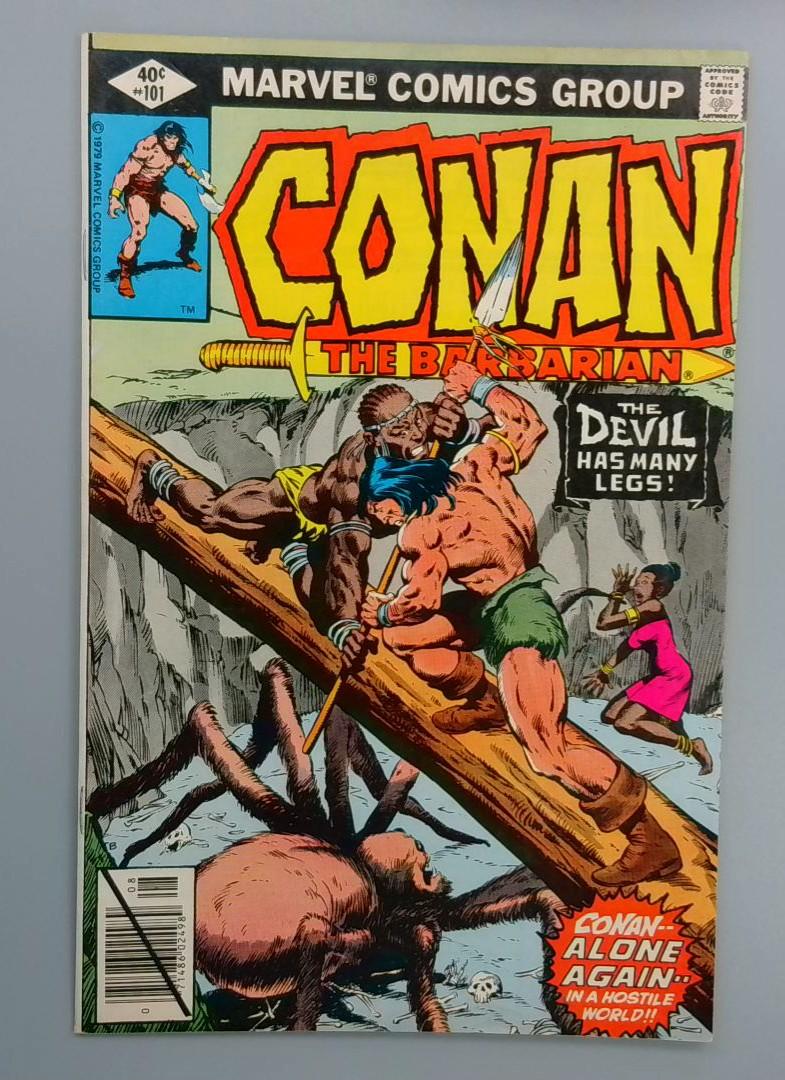 Conan the Barbarian #101, Marvel Comics Group, 1979