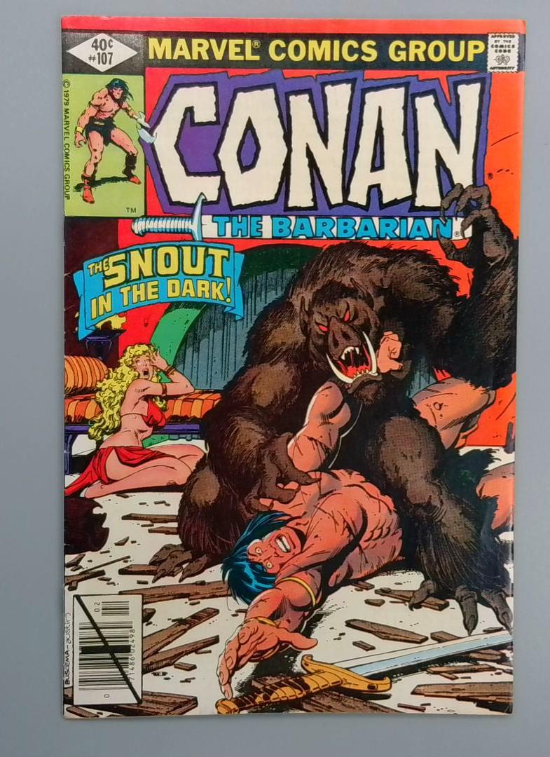 Conan the Barbarian #107, FN, Marvel Comics, 1979