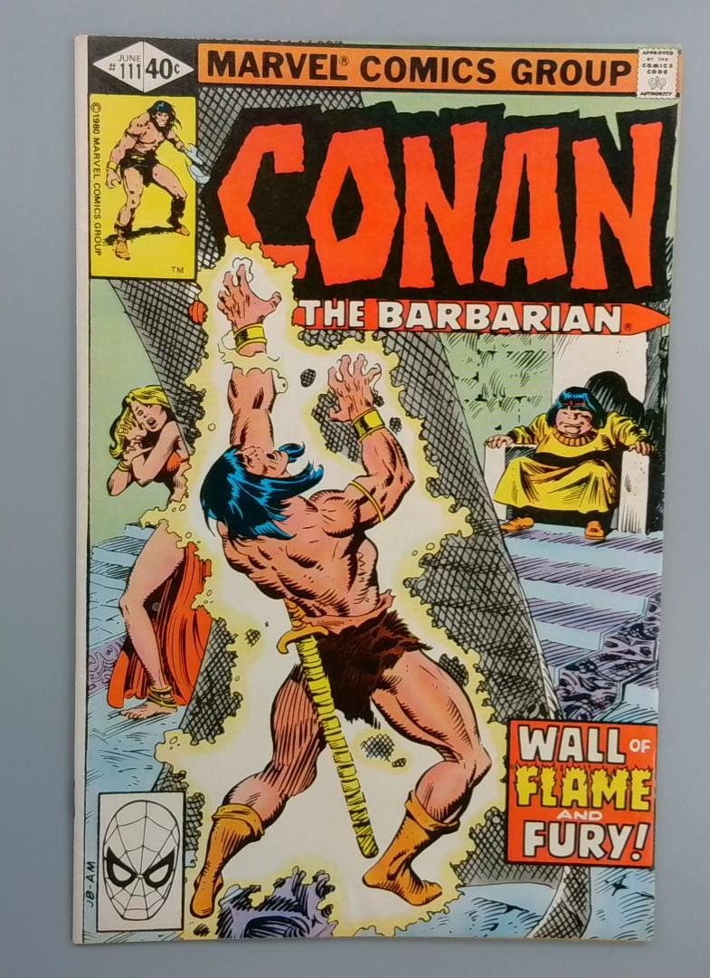Conan the Barbarian #111, VF, Marvel Comics Group, June 1980