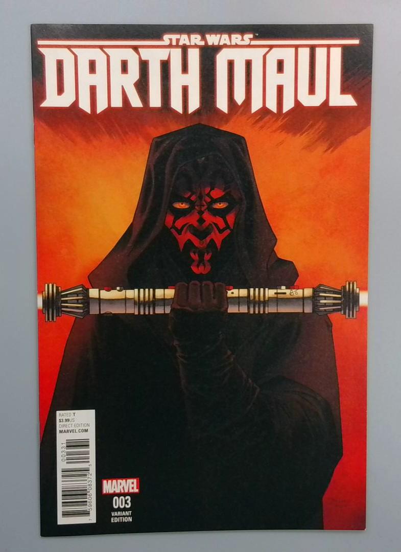 Star Wars Darth Maul #3 NM- Cad Bane Shalvey 1:25 Variant (2017) 