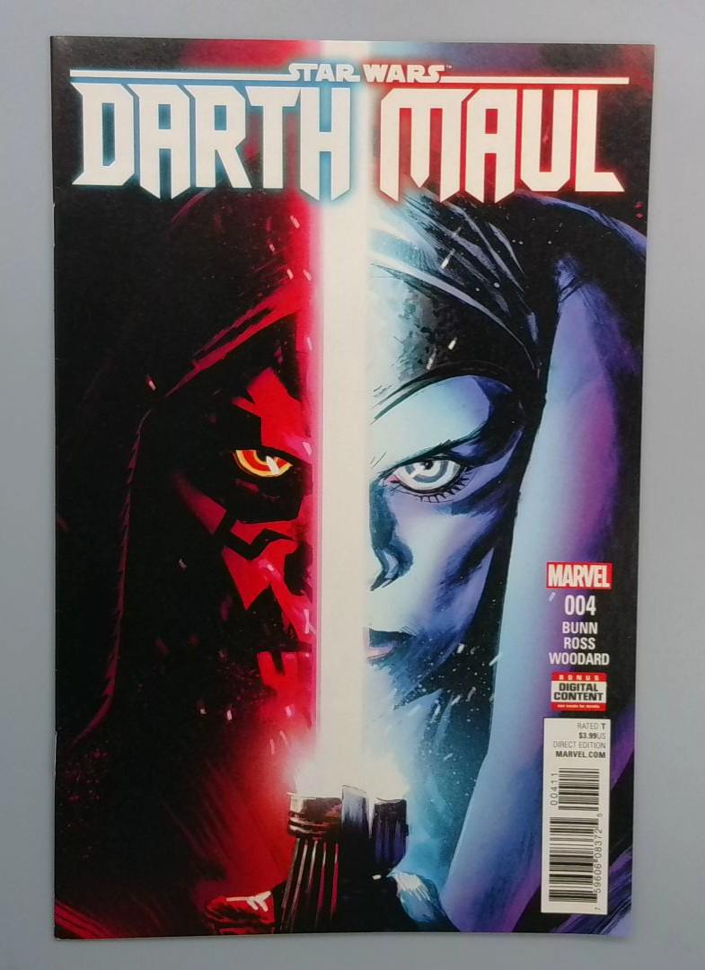 Star Wars Darth Mau #4, NM Marvel, 2017