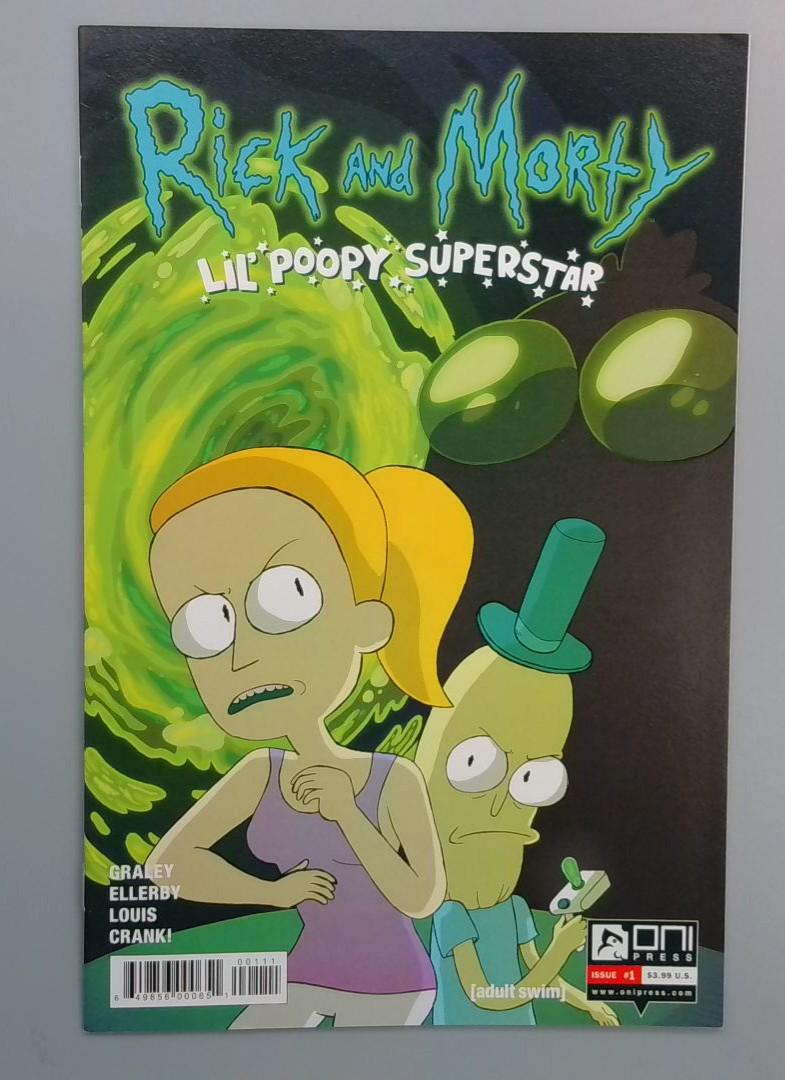 Rick and Morty: Lil' Poopy Superstar #1, VF+ Oni Press, 2016