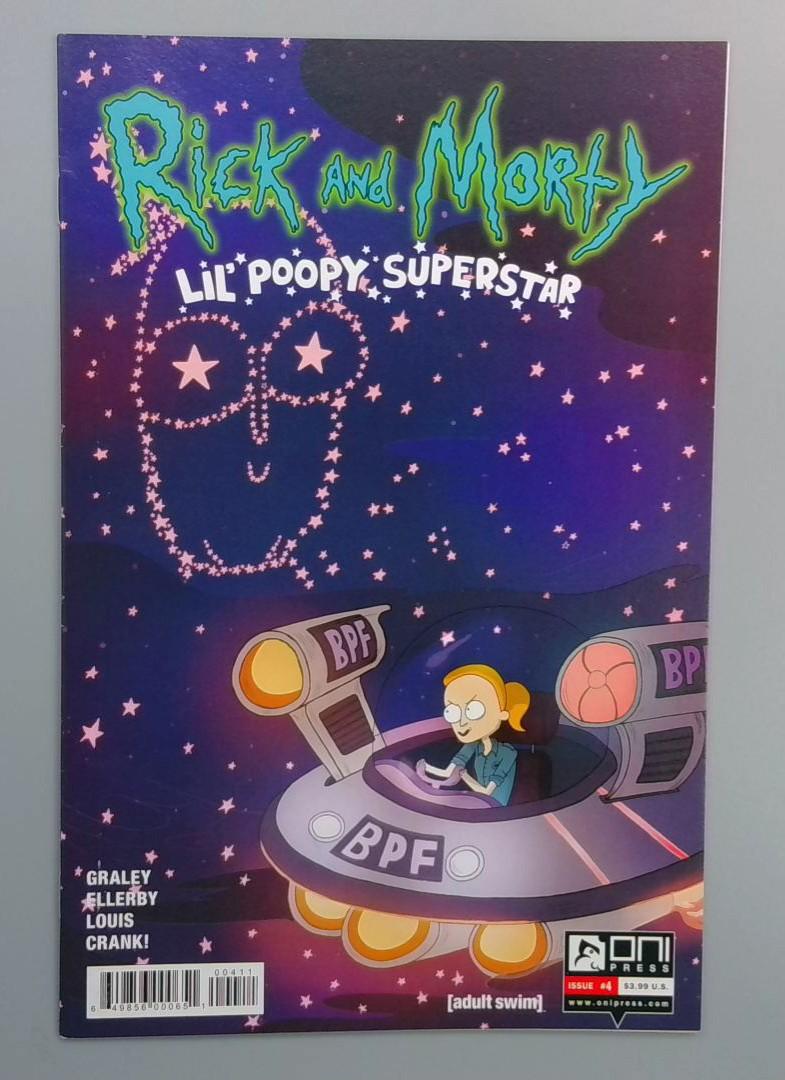 Rick and Morty: Lil' Poopy Superstar #4, NM Oni Press, [Adult Swim]