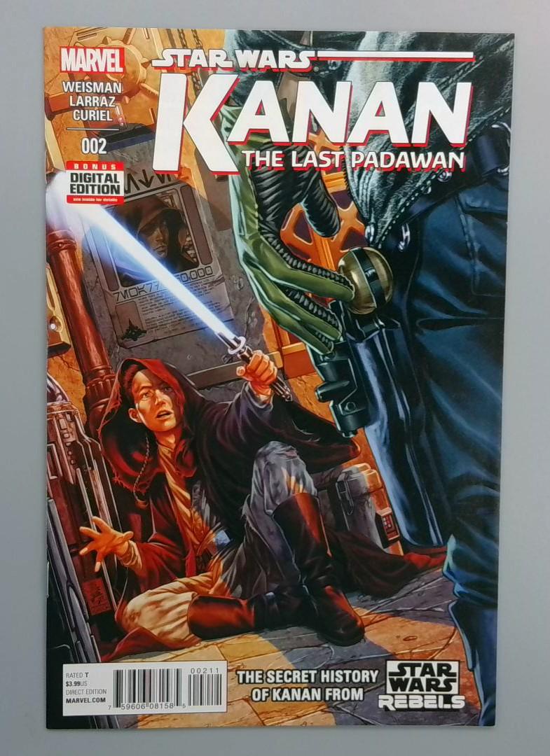 Star Wars: Kanan - The Last Padawan #2, NM Marvel Comics, 2015
