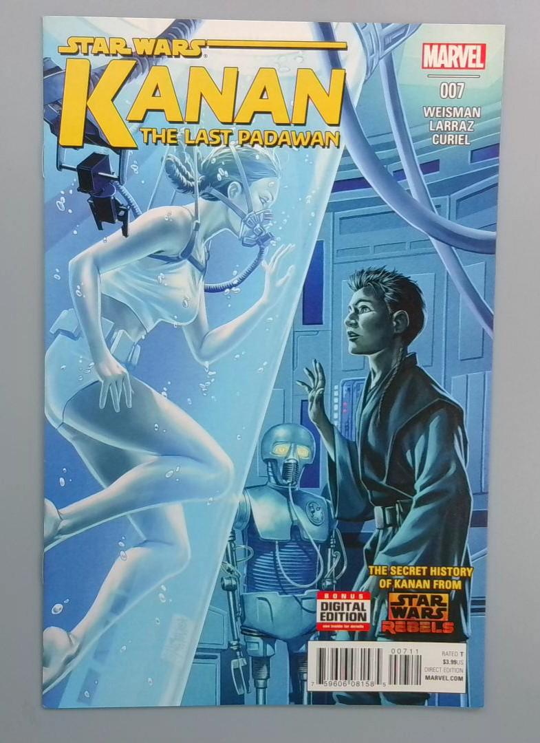 Kanan: The Last Padawan #7, NM Marvel, 2015
