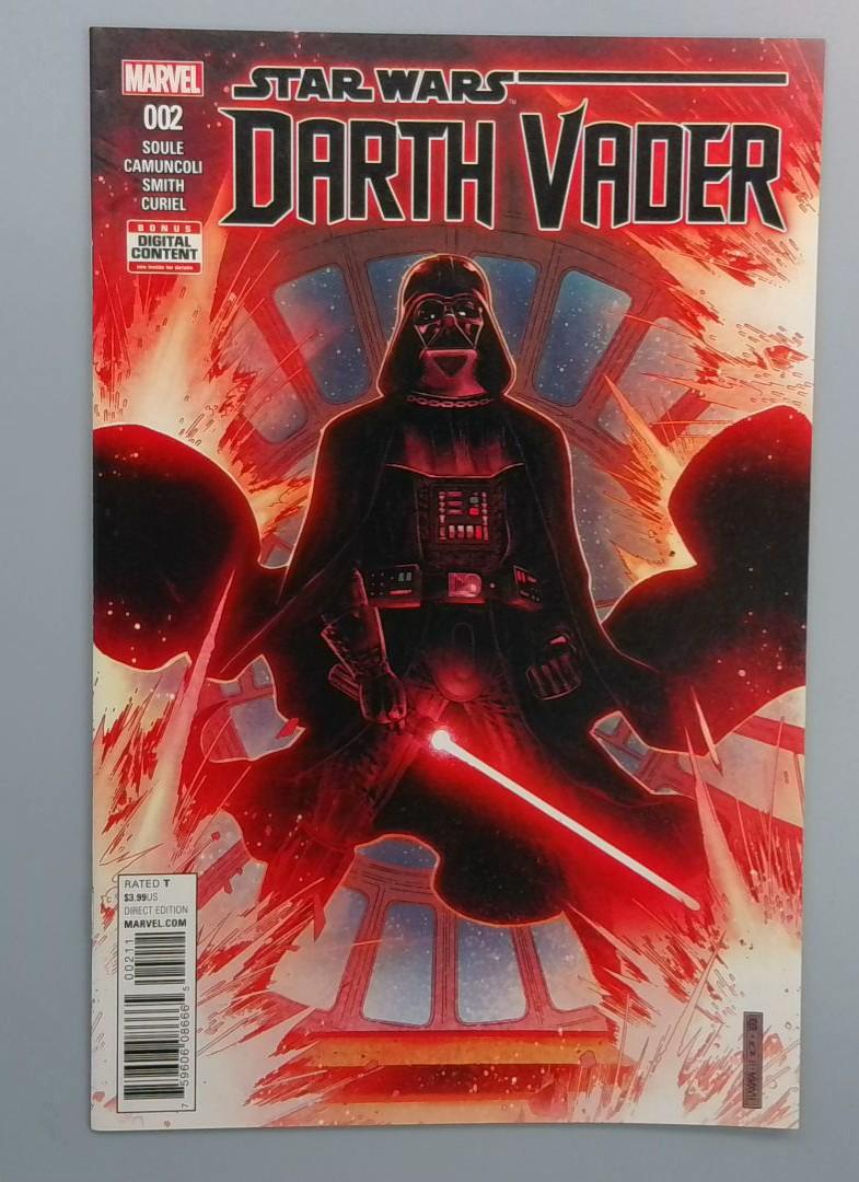 Star Wars: Darth Vader #2, NM 1st Master Kirak Infil'a (cameo) Marvel, 2017