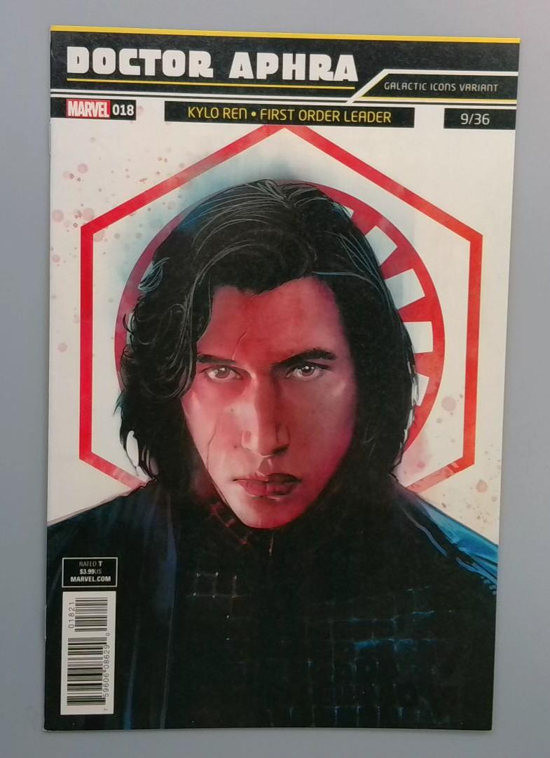 Doctor Aphra #18, NM Kylo Ren Galactic Icons Variant, Marvel, 2023