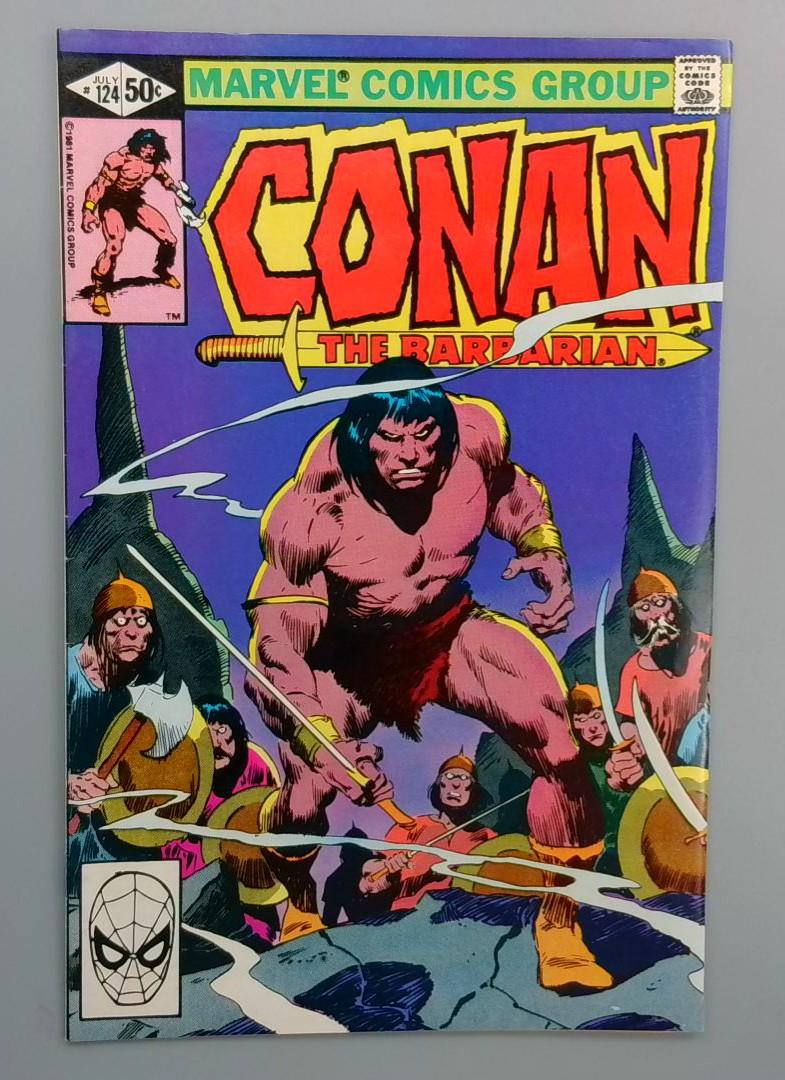 Conan the Barbarian #124, Marvel Comics, 1981