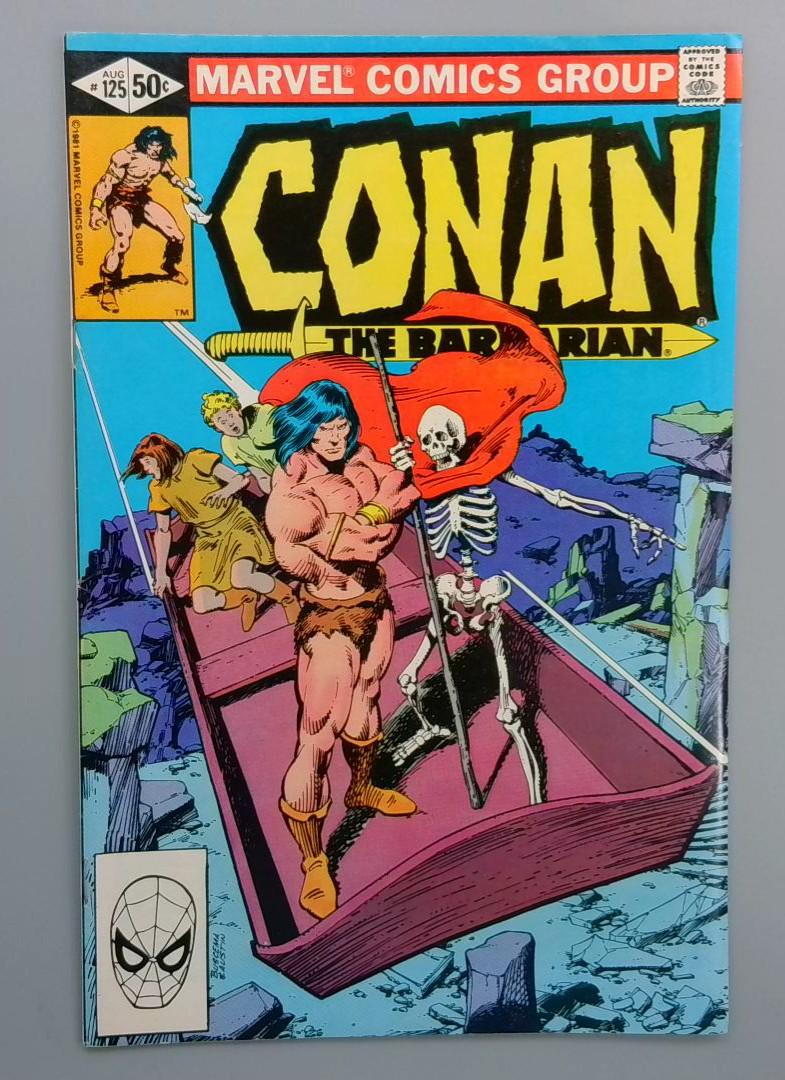 Conan the Barbarian #125, Marvel Comics, 1981
