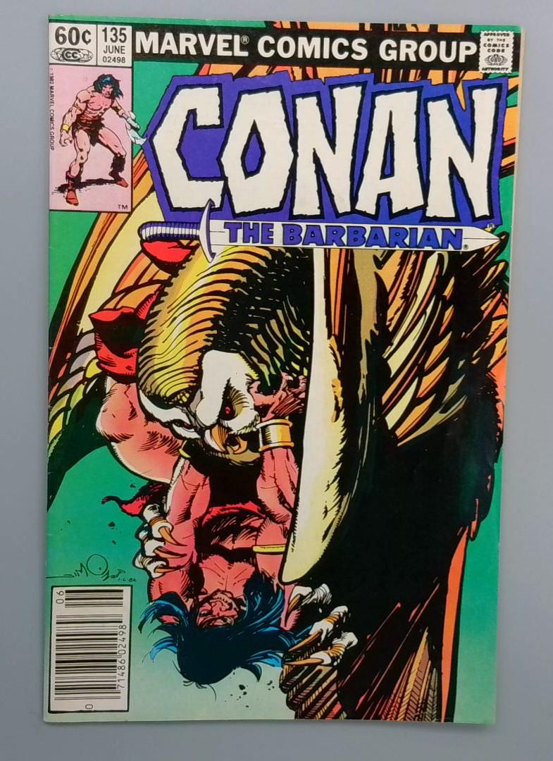 Conan the Barbarian #135, Newsstand, Marvel Comics, 1982
