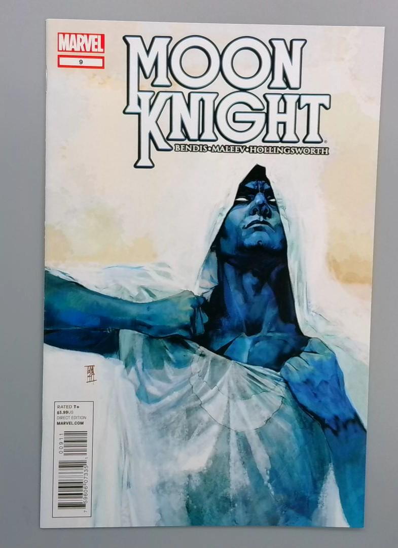 Moon Knight #9, NM- Bendis-Maleev-Hollingsworth, Marvel Comics, 2011