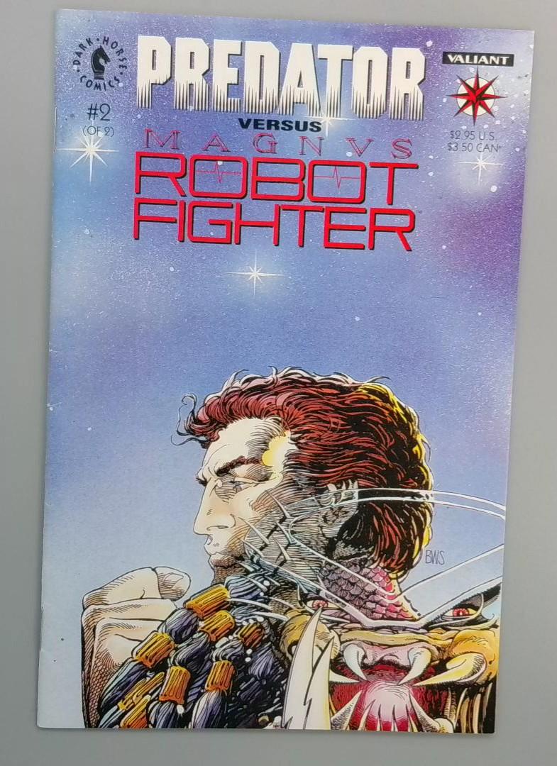 Predator Versus Magnus: Robot Fighter #2, NM Valiant, 1994