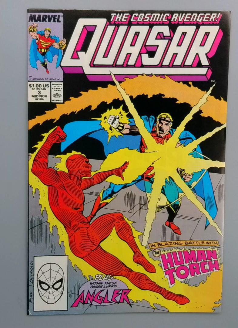 Quasar #3, NM The Cosmic Avenger, Marvel, 1989