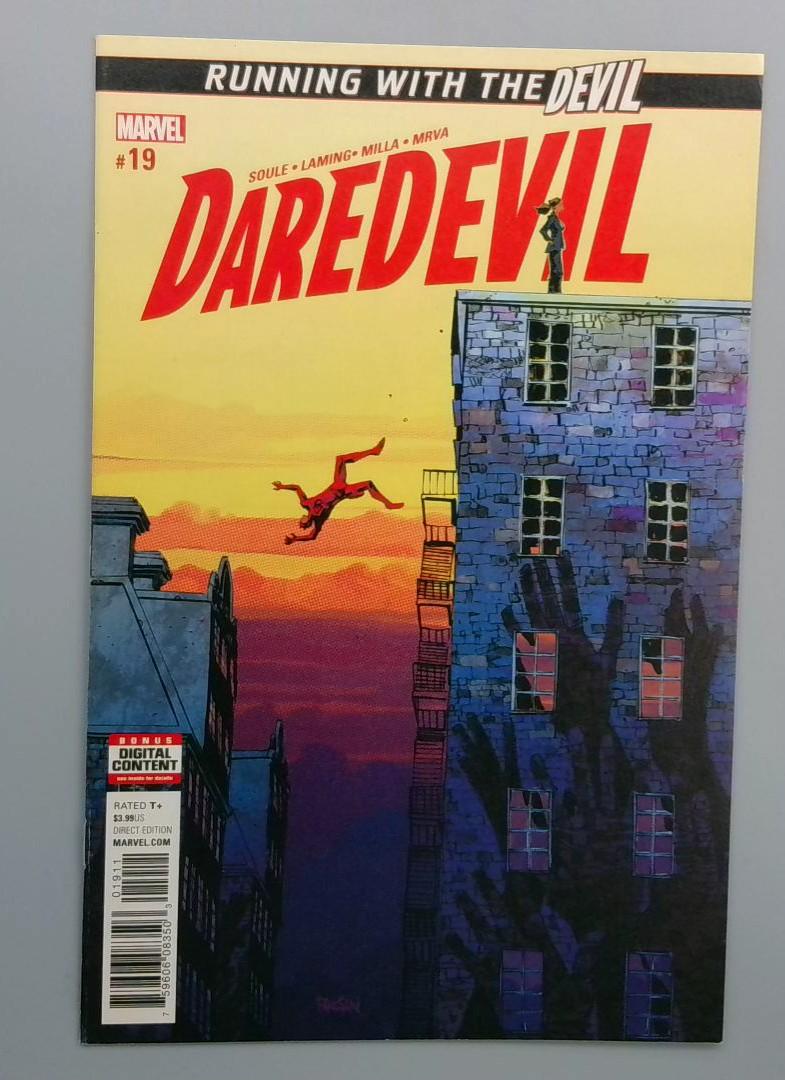 Daredevil #19, NM- Running with the Devil, Marvel, 2017