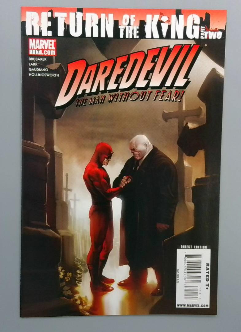 Daredevil #117, NM- Return of the King Part Two, Marvel, 2009