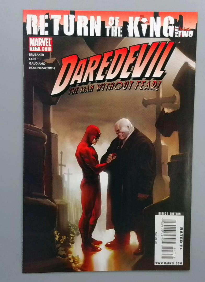 Daredevil #117, VF+ Return of the King Part Two, Marvel Comics, 2009