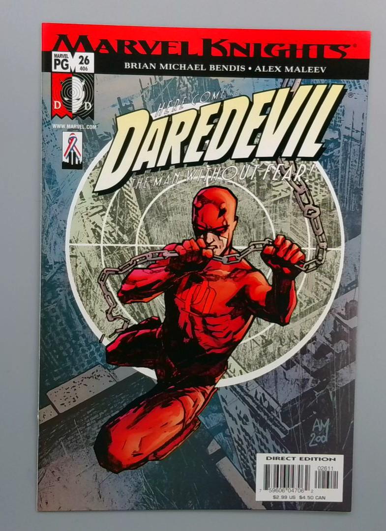 Daredevil #26, NM- Marvel Knights, Marvel Comics, 2001