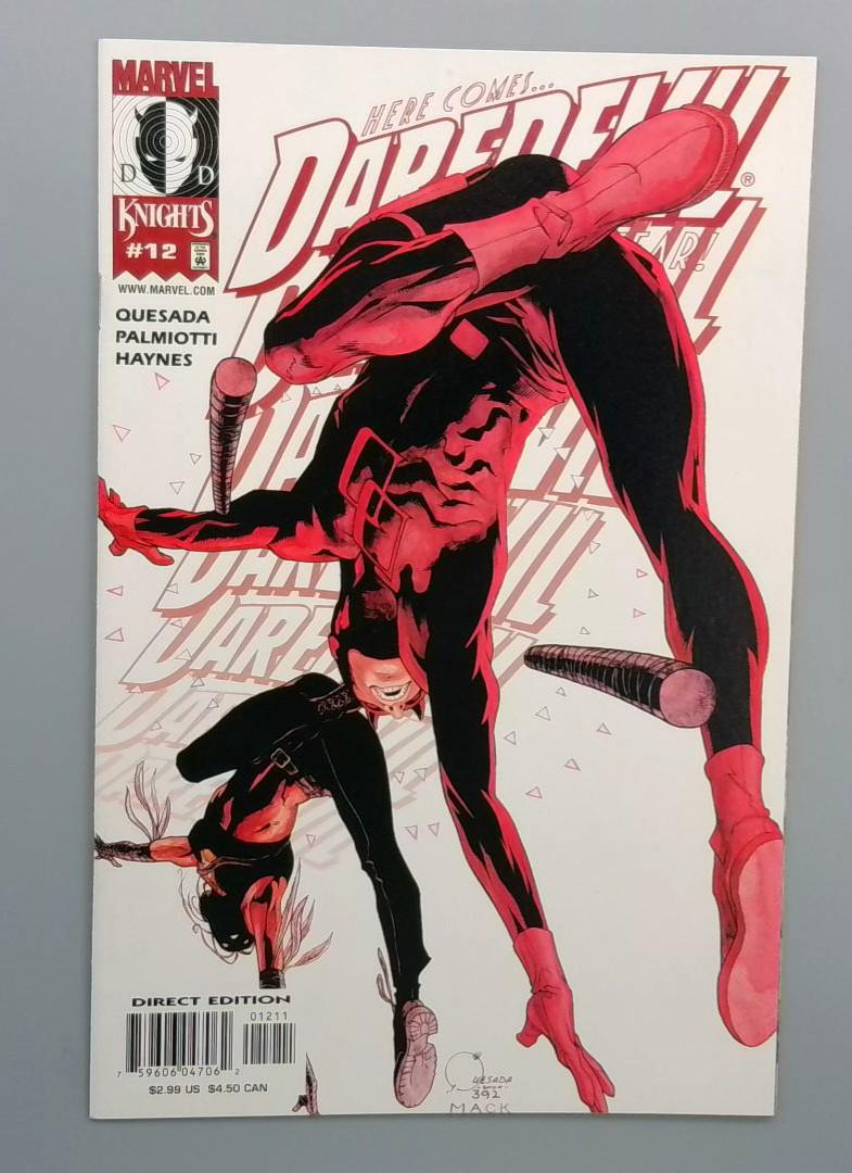 Daredevil #12, NM Marvel Knights, Marvel, 2000