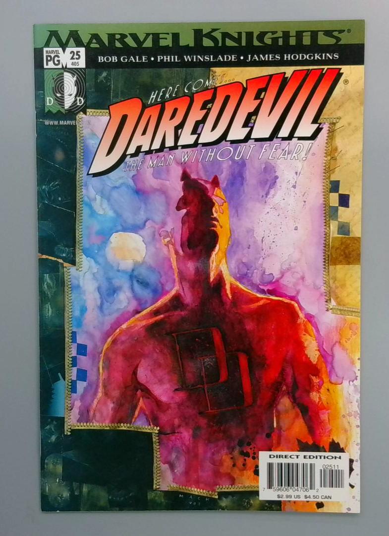 Daredevil #25, NM Marvel Knights, Marvel Comics, 2001
