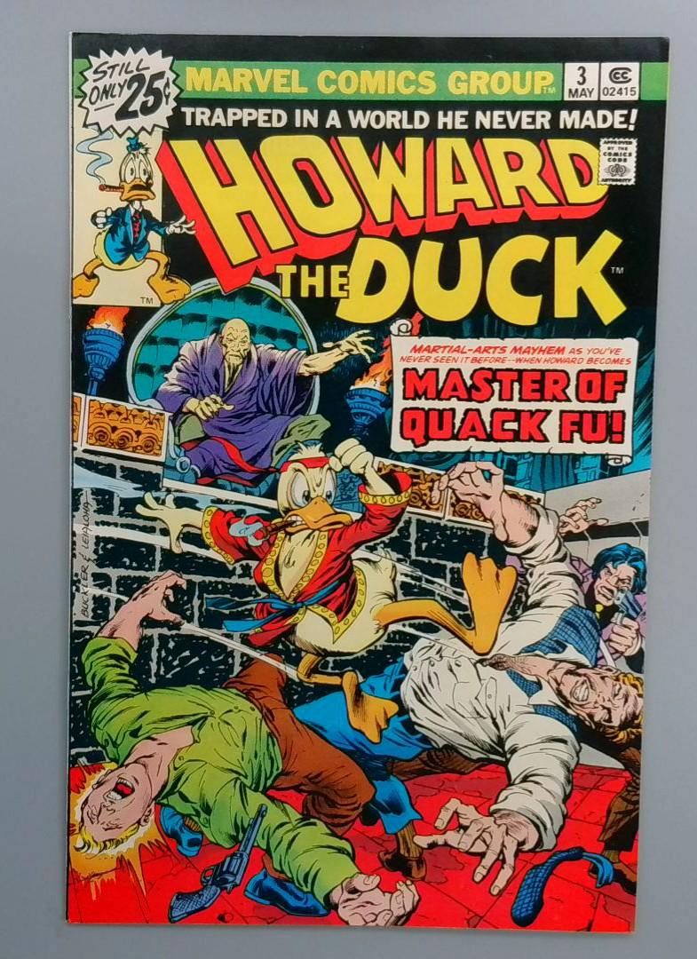 Howard the Duck #3, NM Master of Quack Fu, Marvel Comics Group, May 1976