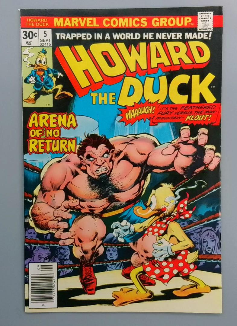 Howard the Duck #5, Arena of No Return, Marvel Comics Group, 1977