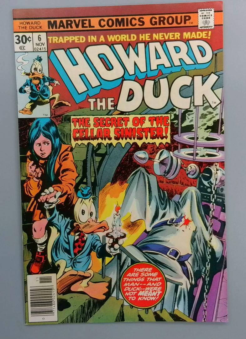 Howard the Duck #6, NM Marvel Comics, 1977