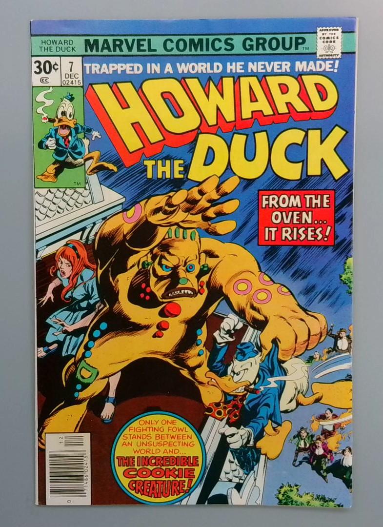 Howard the Duck #7, VF+ From the Oven... It Rises!, Marvel Comics, 1977