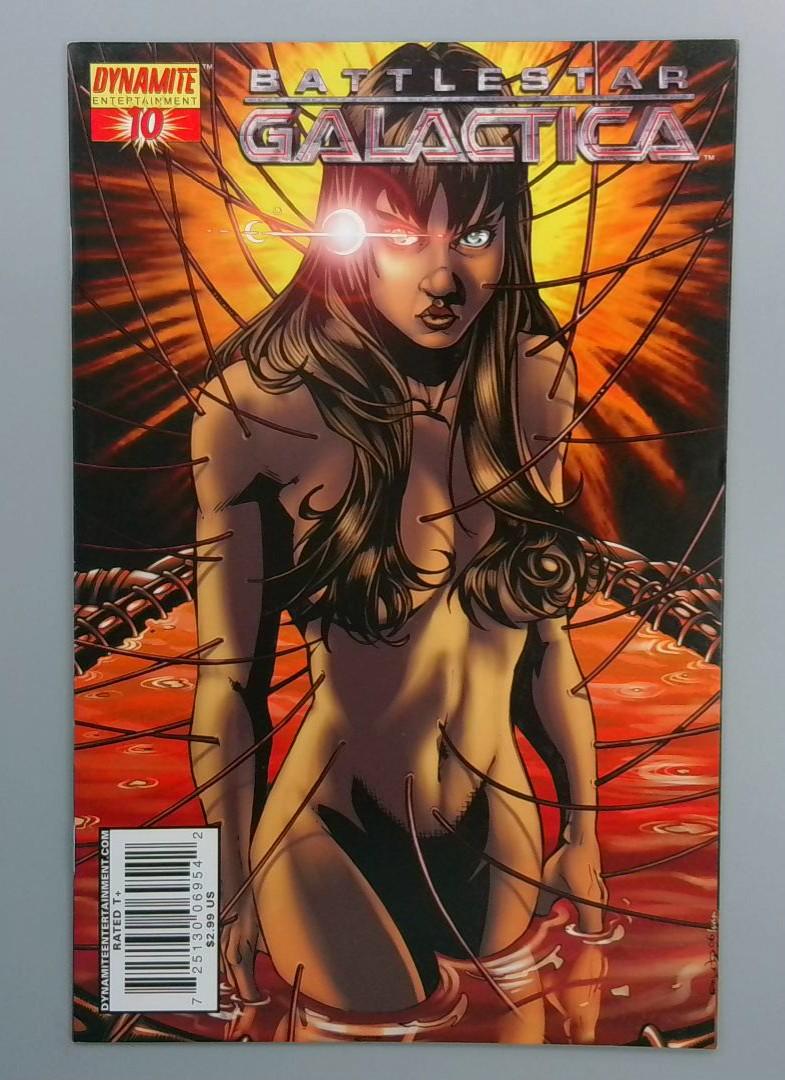 Battlestar Galactica #10, VF Nigel Raynor Variant, Dynamite Entertainment, 2007