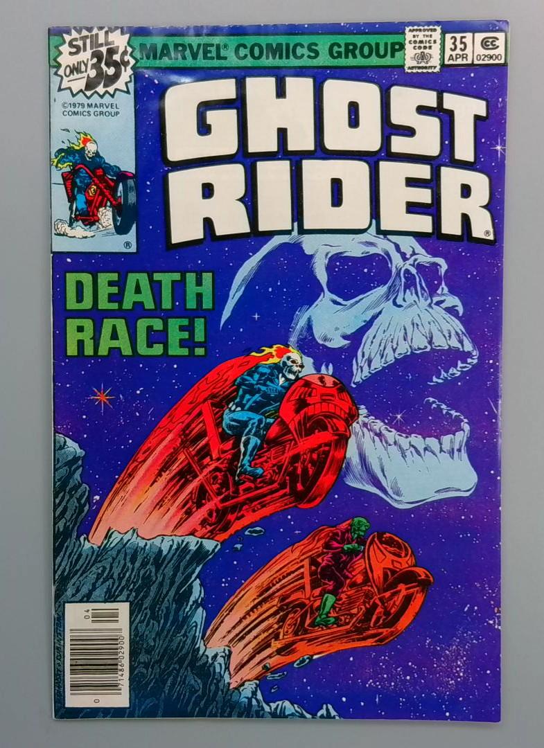 Ghost Rider #35, Death Race, Marvel Comics Group, 1979