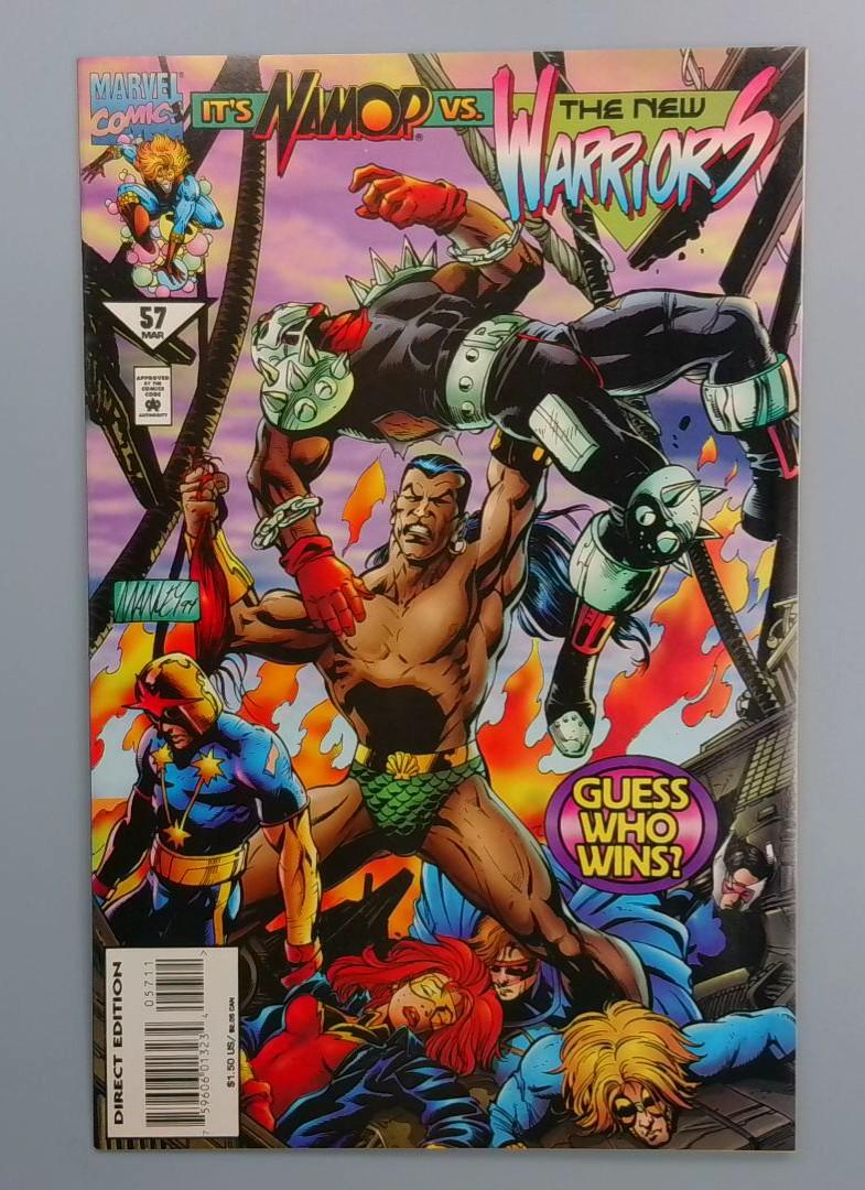 New Warriors #57, NM Marvel Comics, 1994