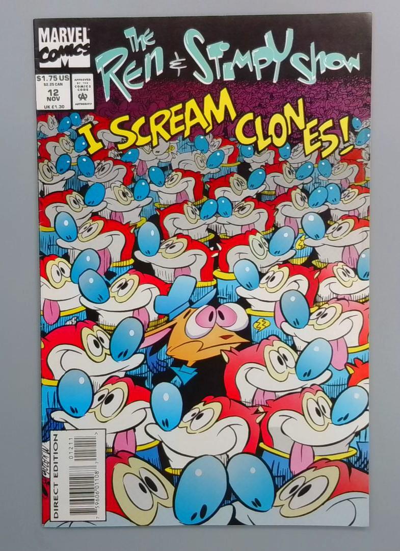 Ren & Stimpy Show #12, I Scream Clones!, Marvel Comics, 1992