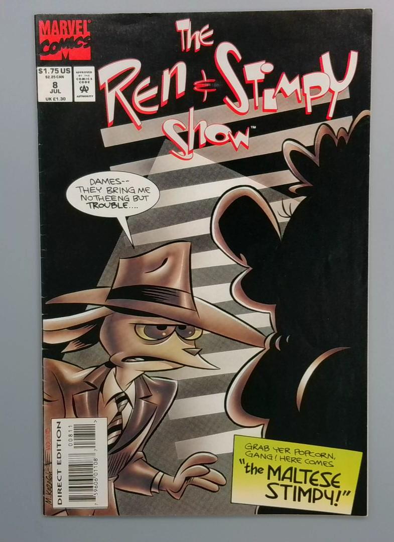 Ren & Stimpy Show #8, Marvel Comics, 1993