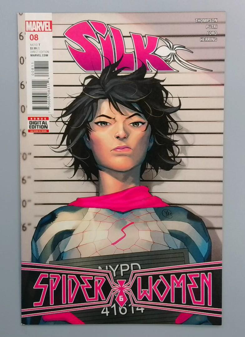 Silkn #8, NM Marvel, 2016