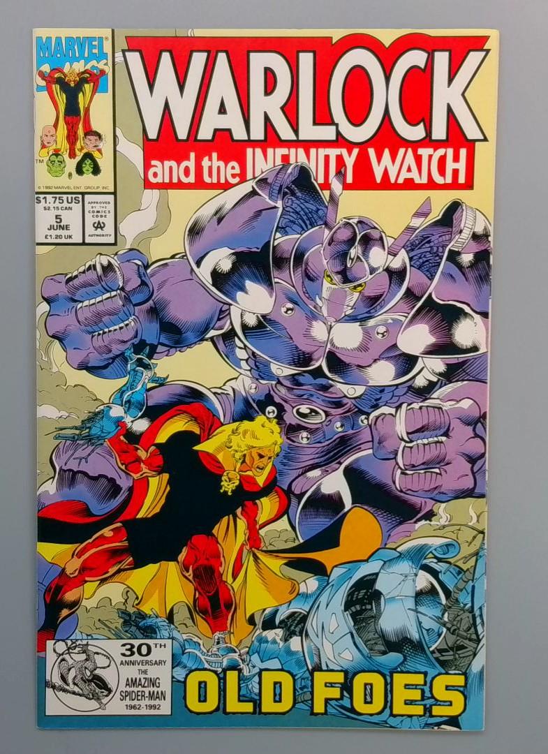 Warlock and the Infinity Watch #5, NM Marvel Comics, 1992