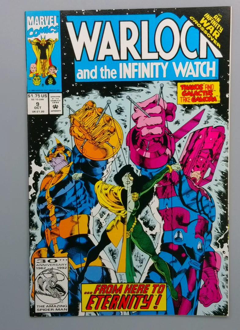 Warlock and the Infinity Watch #9, NM Marvel Comics, 1992