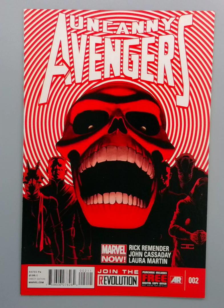 Uncanny Avengers #2, VF/NM Marvel NOW!, Marvel Comics, 2013