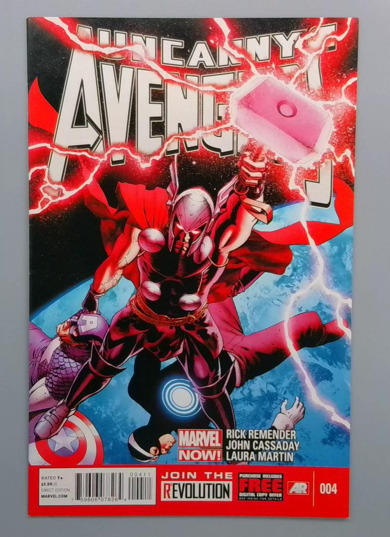 Uncanny Avengers #4, VF/NM Marvel Now!, Marvel Comics, 2013