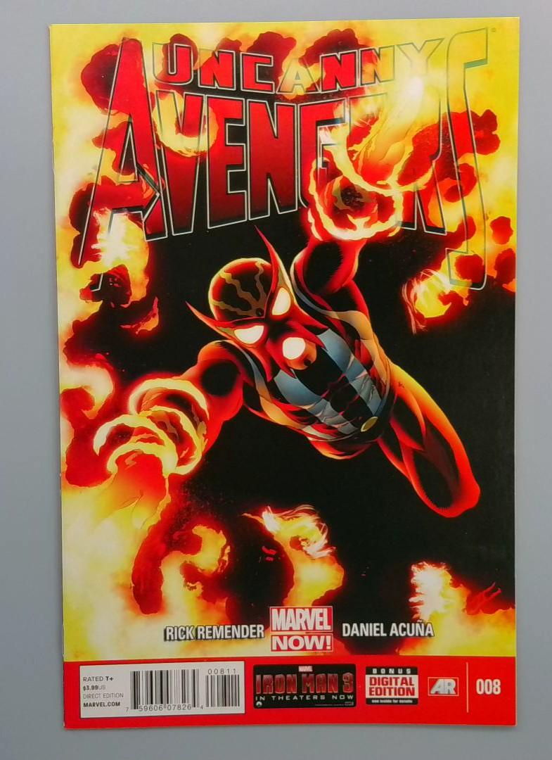 Uncanny Avengers #8, NM Rick Remender, Daniel Acuña, Marvel, 2013