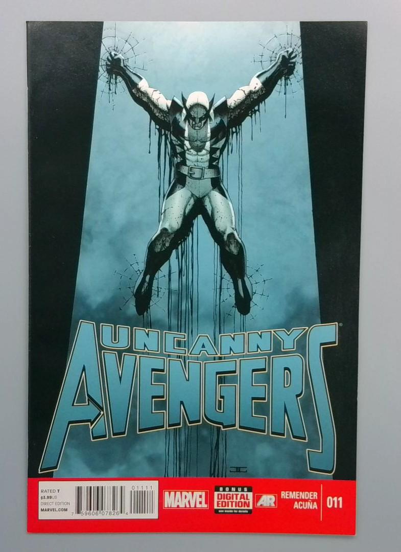 Uncanny Avengers #11, NM Wolverine Cover, Marvel Comics, 2013