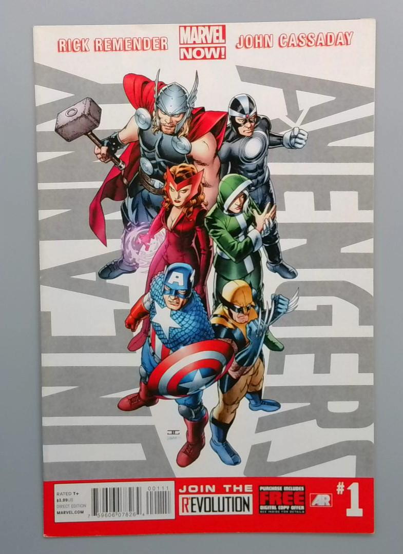 Uncanny Avengers #1, NM Marvel NOW!, Marvel Comics, 2013
