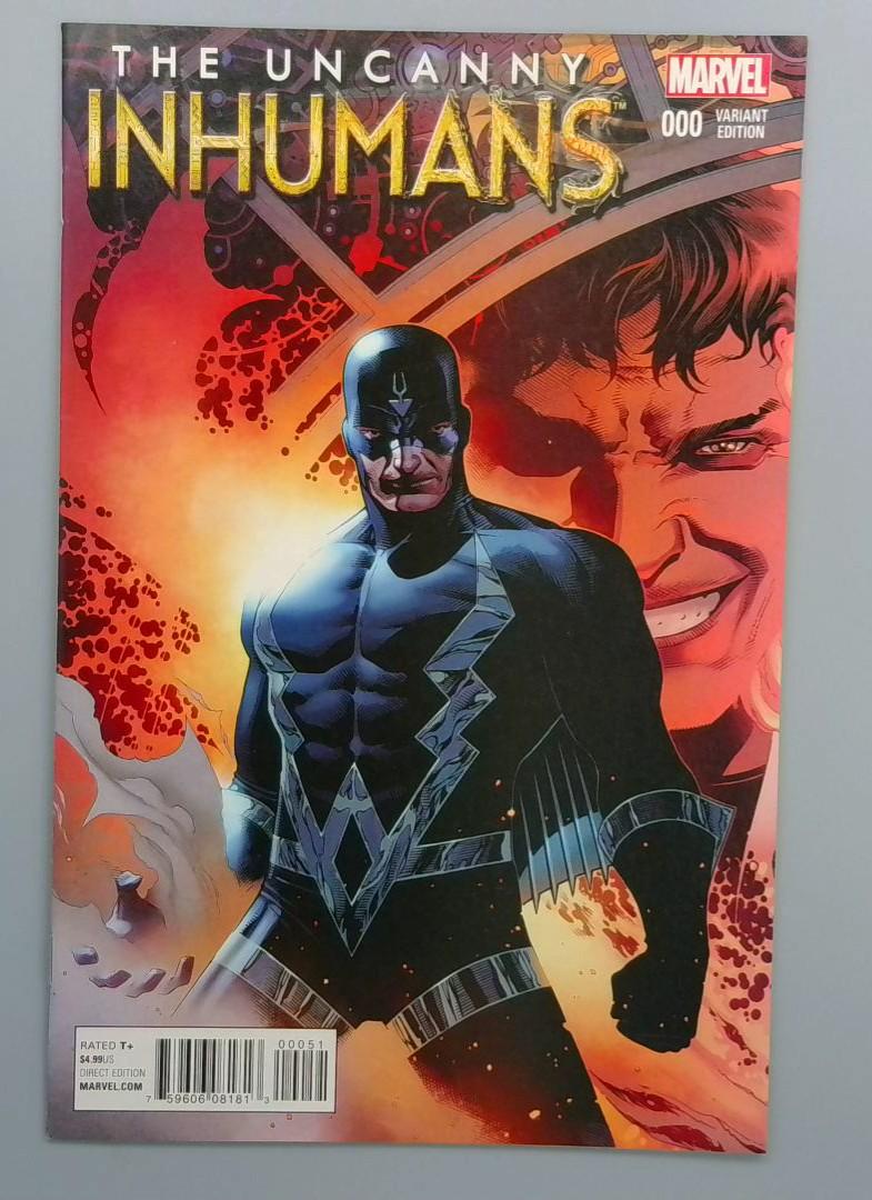 Uncanny Inhumans #0, NM Variant Edition, Marvel Comics, 2014