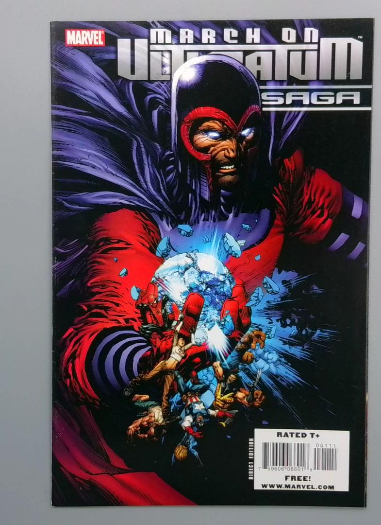 March on Ultimatum Saga #1, NM- Marvel, 2008