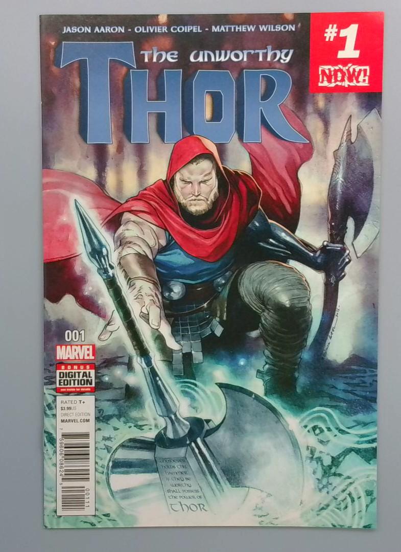 Unworthy Thor #1, NM Marvel Comics, 2016 Copy1