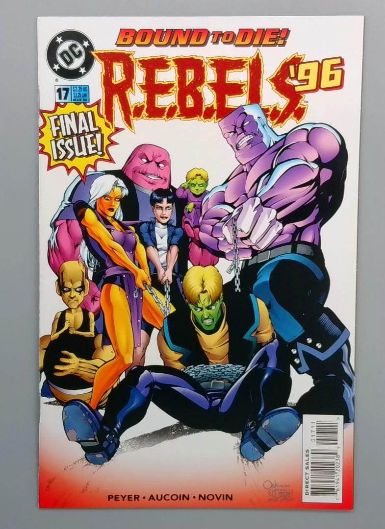Rebels '96 #17, NM Final Issue, DC Comics, 1996